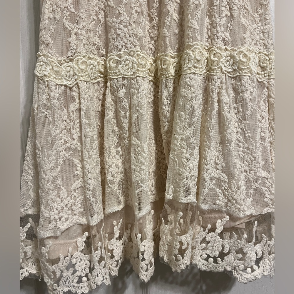 🌸CHOKLATE 🌸 Ladies Lace Dress Size Small - Picture 8 of 11